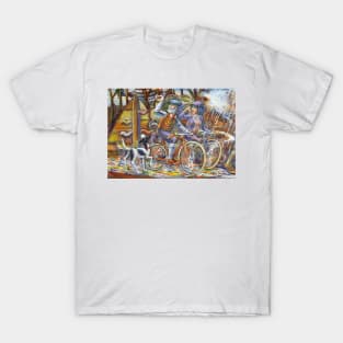 Walking the dog III T-Shirt